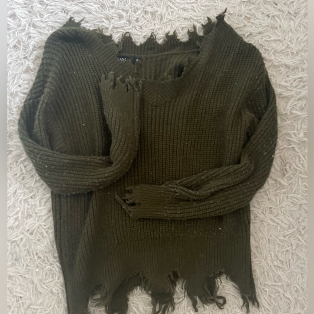Green Sweater